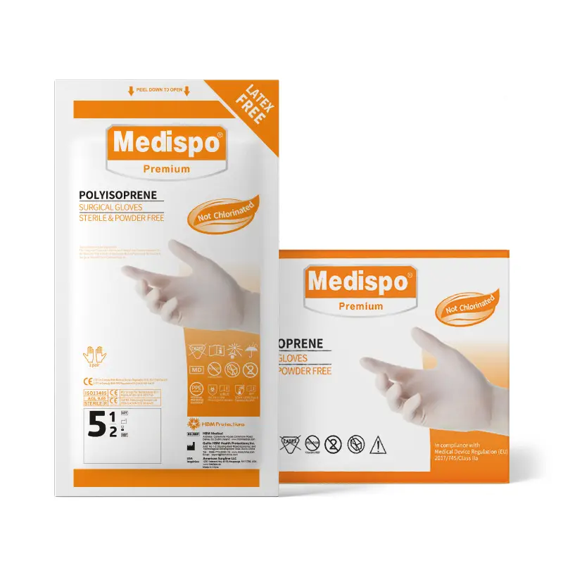 Medispo® Polyisoprene Surgical Gloves