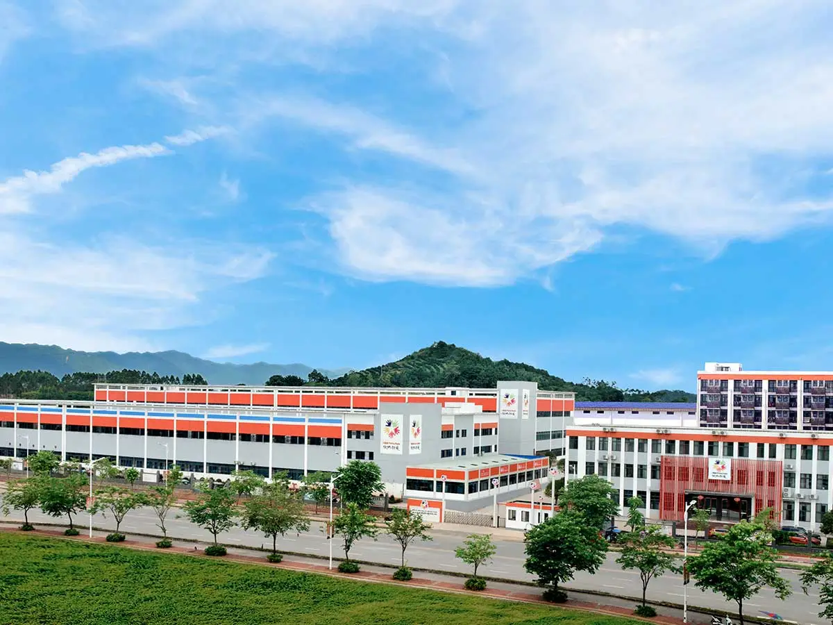 Panoramic view of HBM Protections surgical gloves and condoms manufacturing facility in Guilin