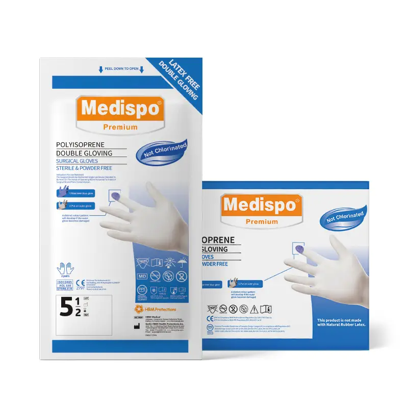 Medispo® Polyisoprene Double Gloving Surgical Gloves