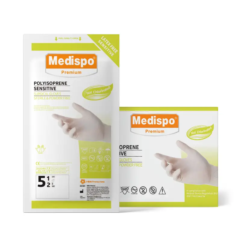 Medispo® Polyisoprene Sensitive Surgical Gloves