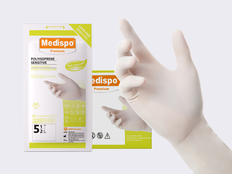 POLYISOPRENE SENSITIVE SURGICAL GLOVES Designed For Super Sensitive Touch And Comfort
