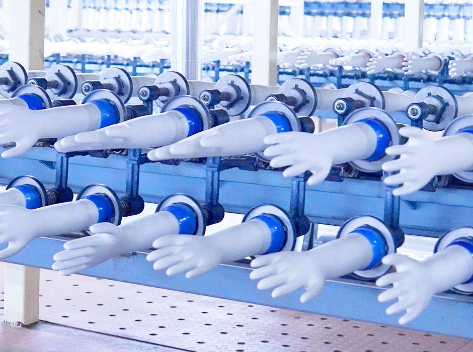 HBM non-latex surgical gloves supplier