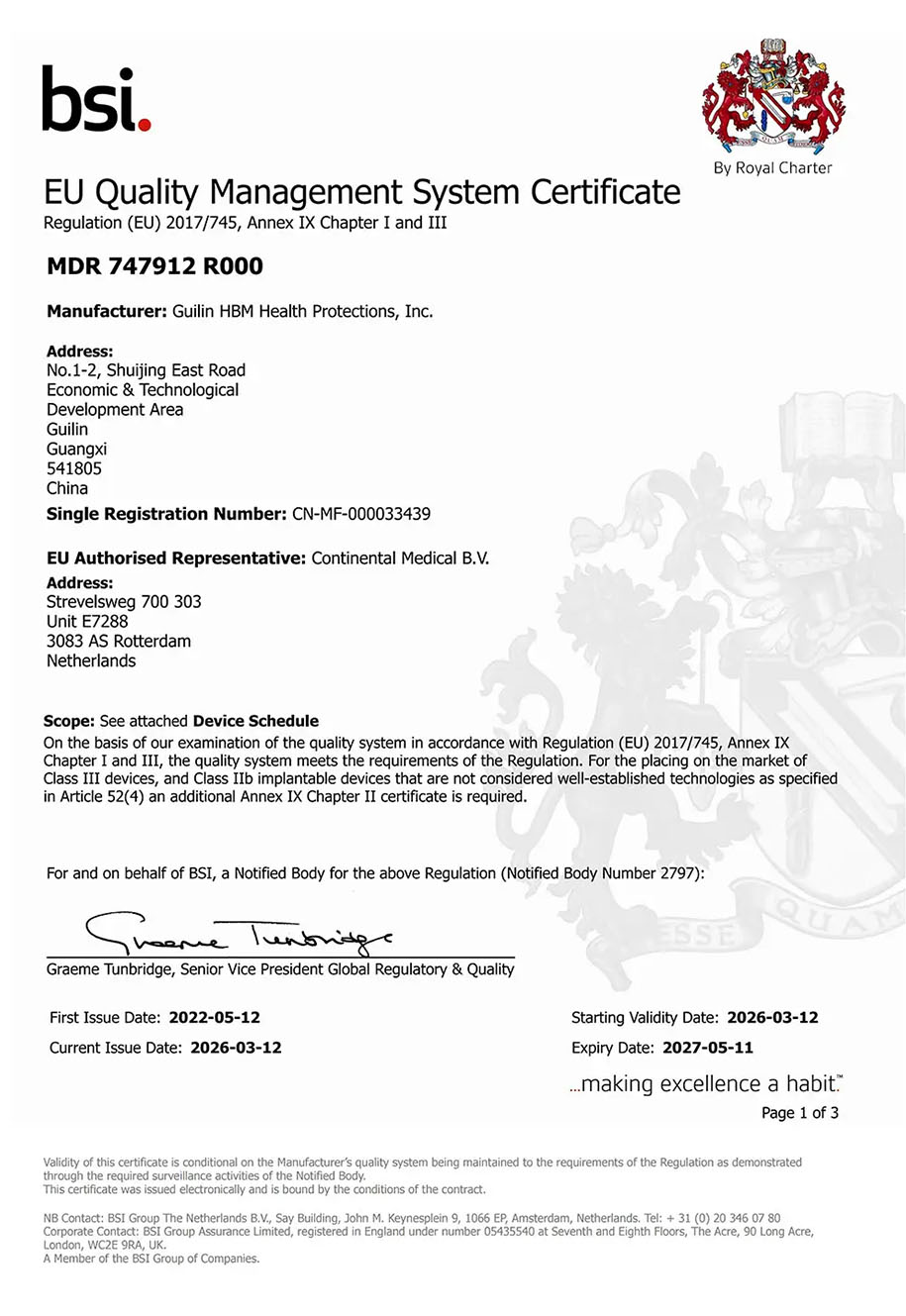 MDR CE Certified