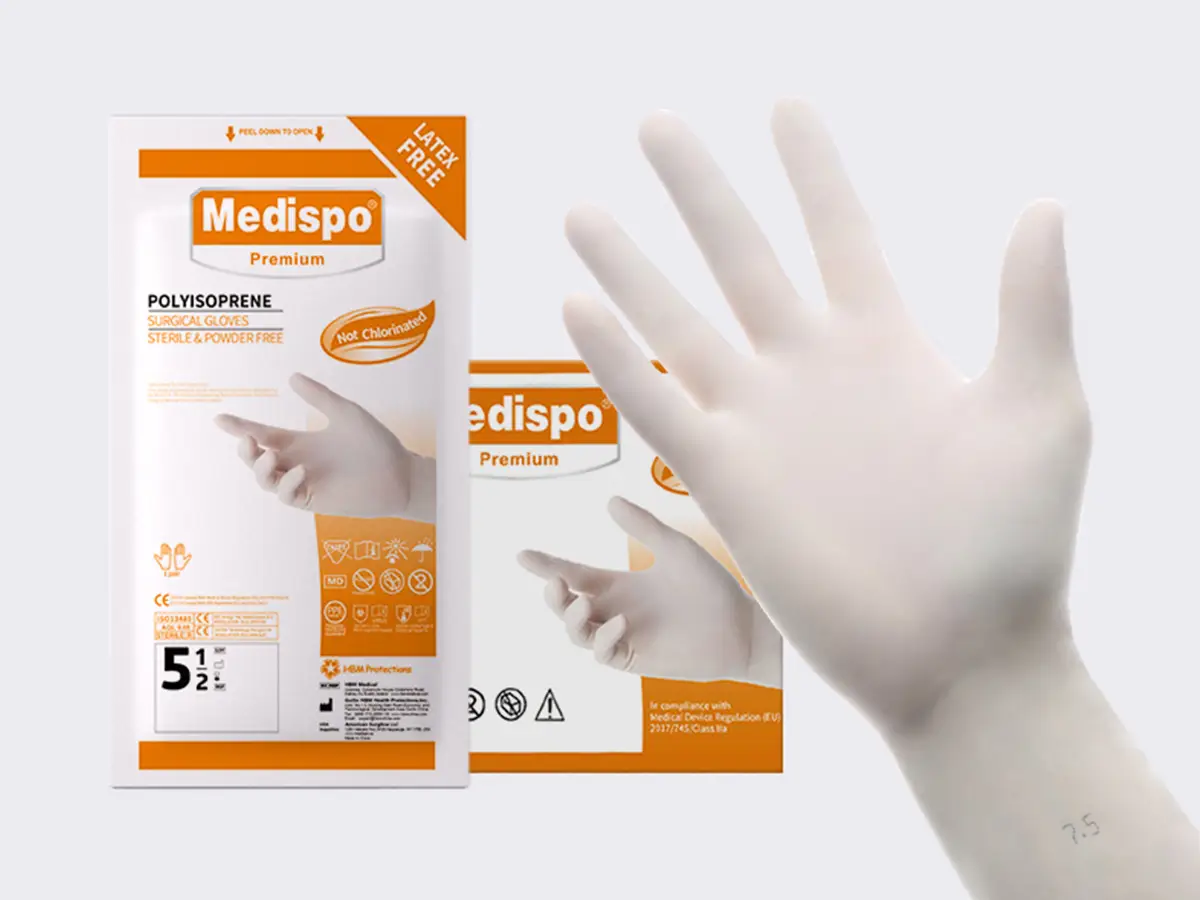 HBM Protections surgical gloves factory in China