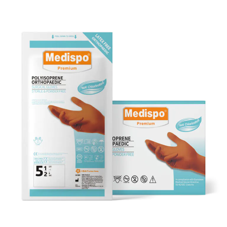 Medispo® Orthopaedic Polyisoprene Surgical Gloves