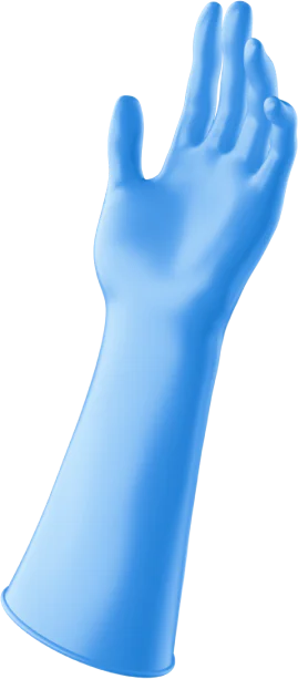 Medispo Complete Range of Surgical Gloves blue